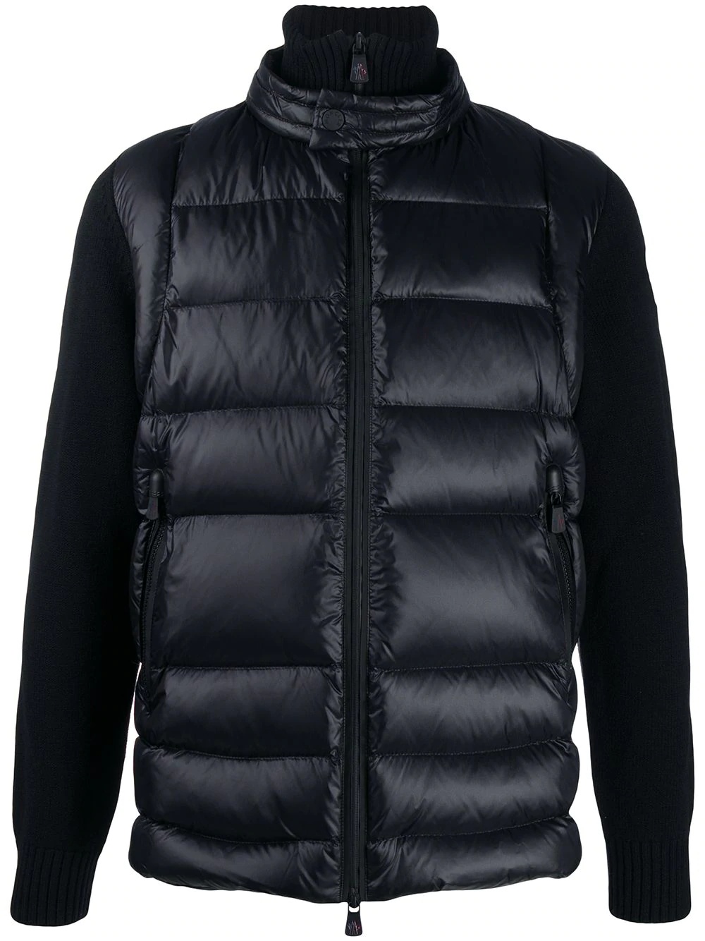 zipped padded jacket - 1