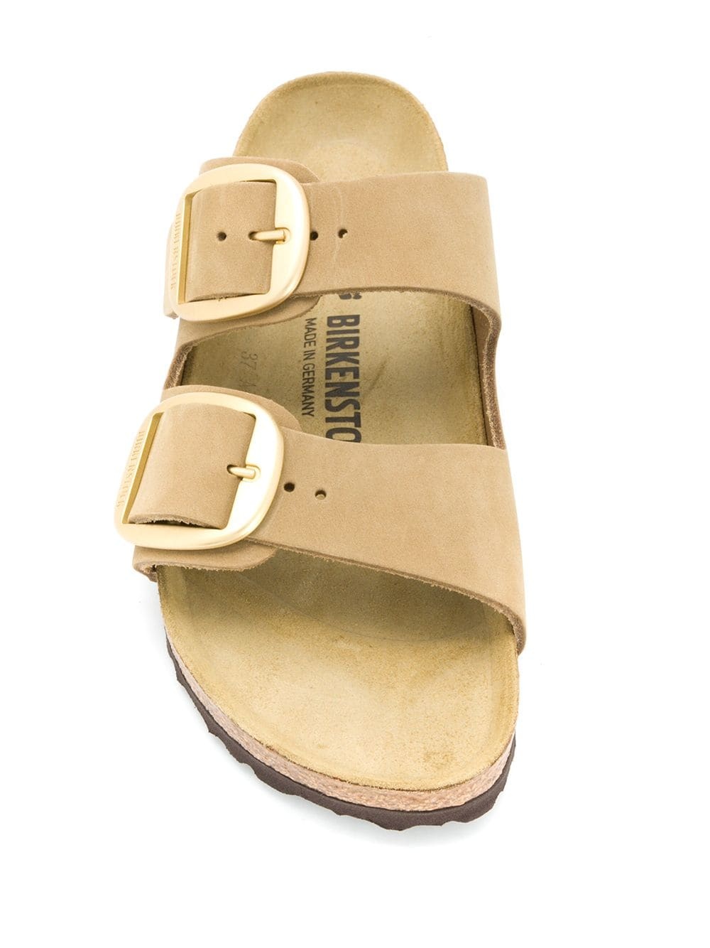 suede buckle sandals - 4