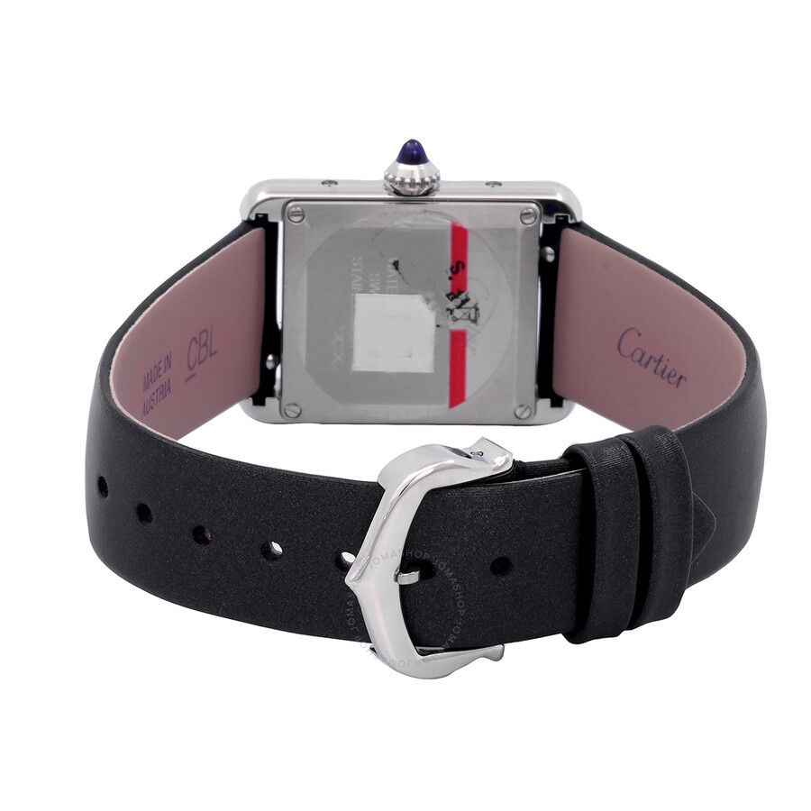 Cartier Tank Quartz Diamond Silver Dial Ladies Watch W4TA0016 - 3