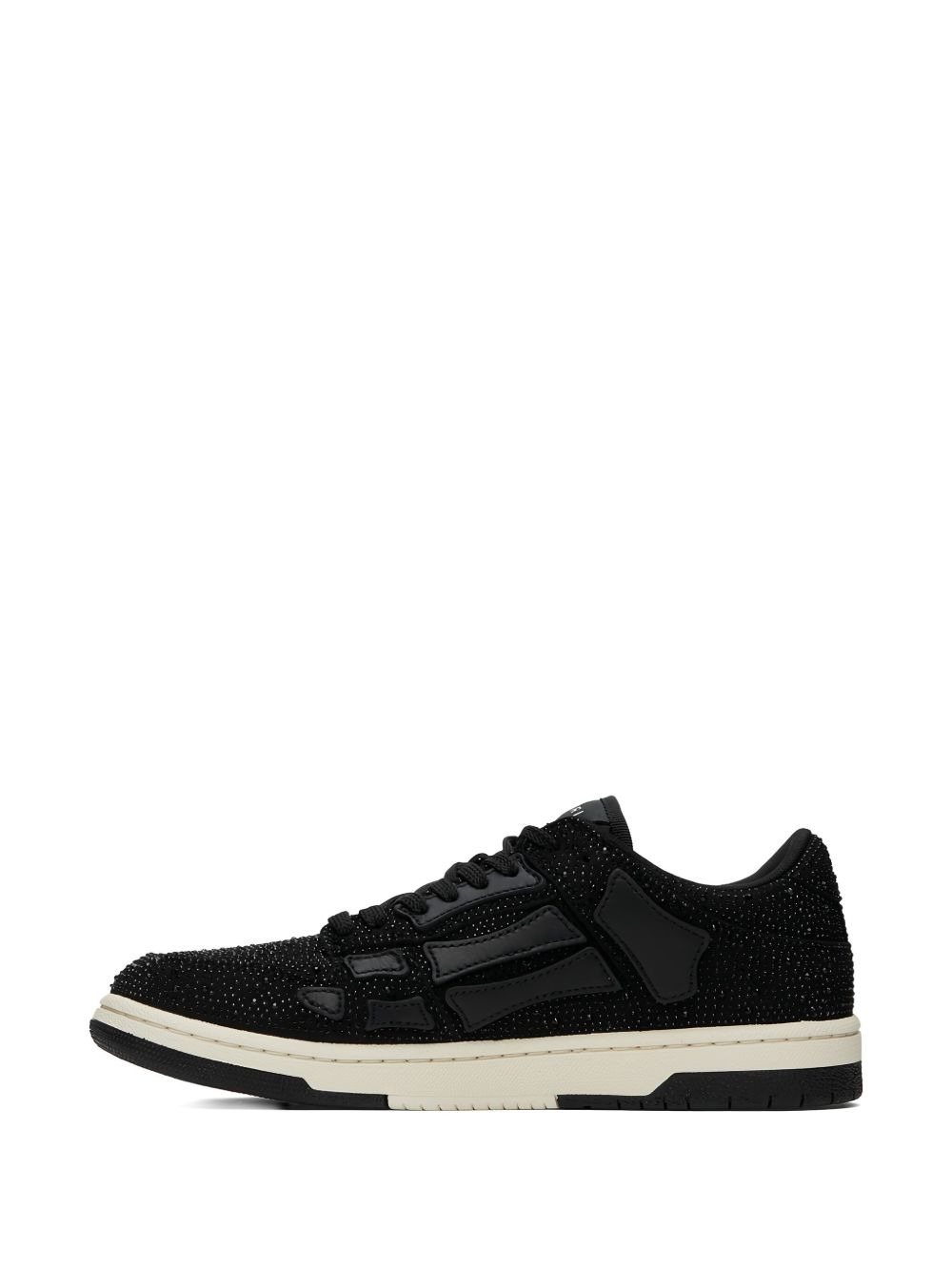embellisment lace-up sneakers - 4