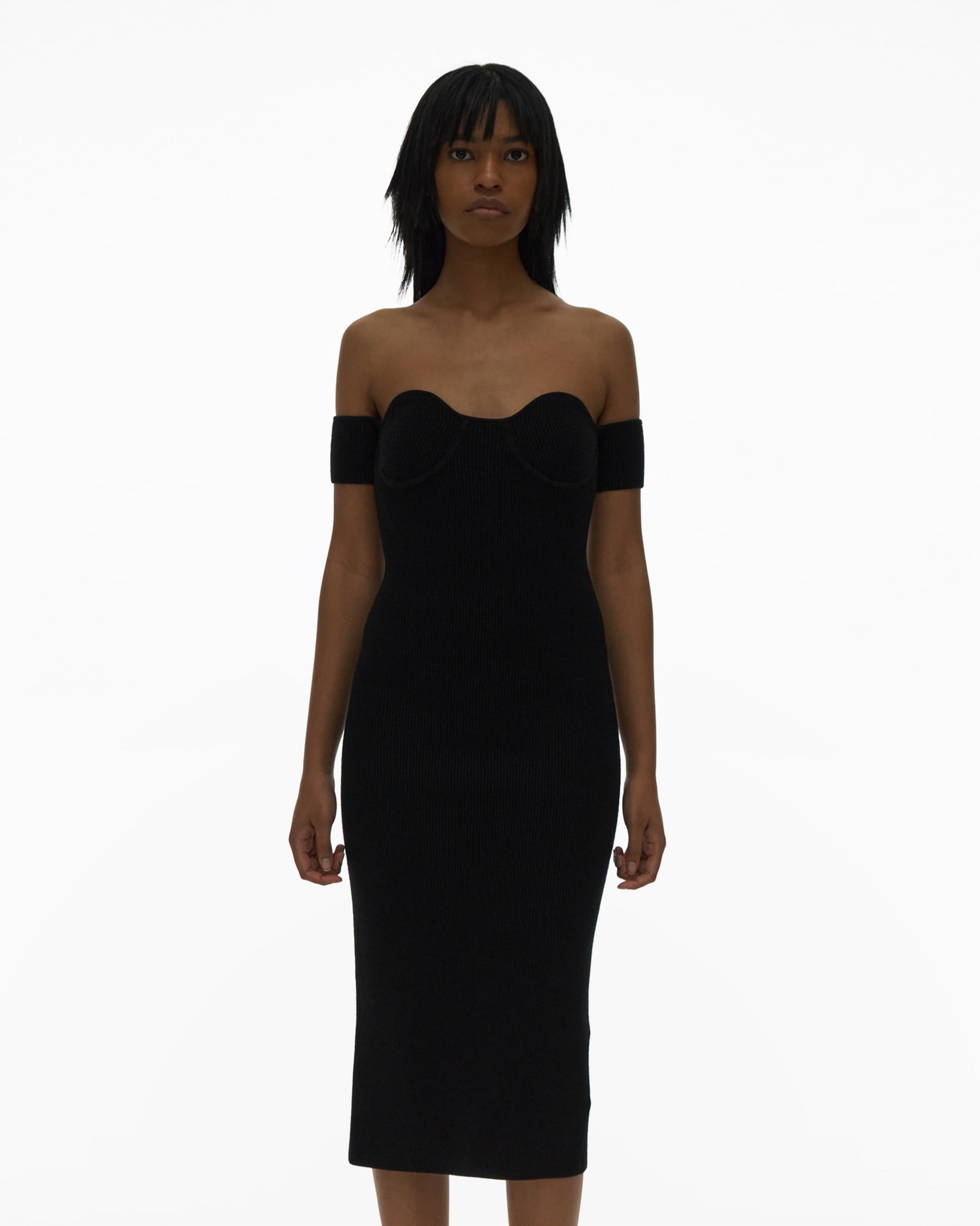 CONTOUR MIDI DRESS - 3