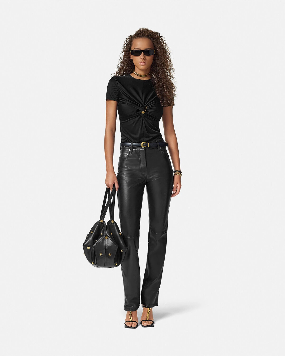 Safety Pin Gathered Top - 2