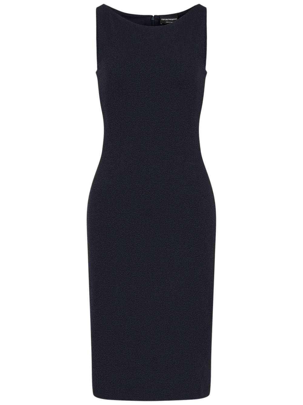 jacquard sleeveless midi dress - 1