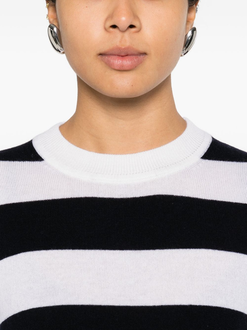 striped-pattern sweater 5
