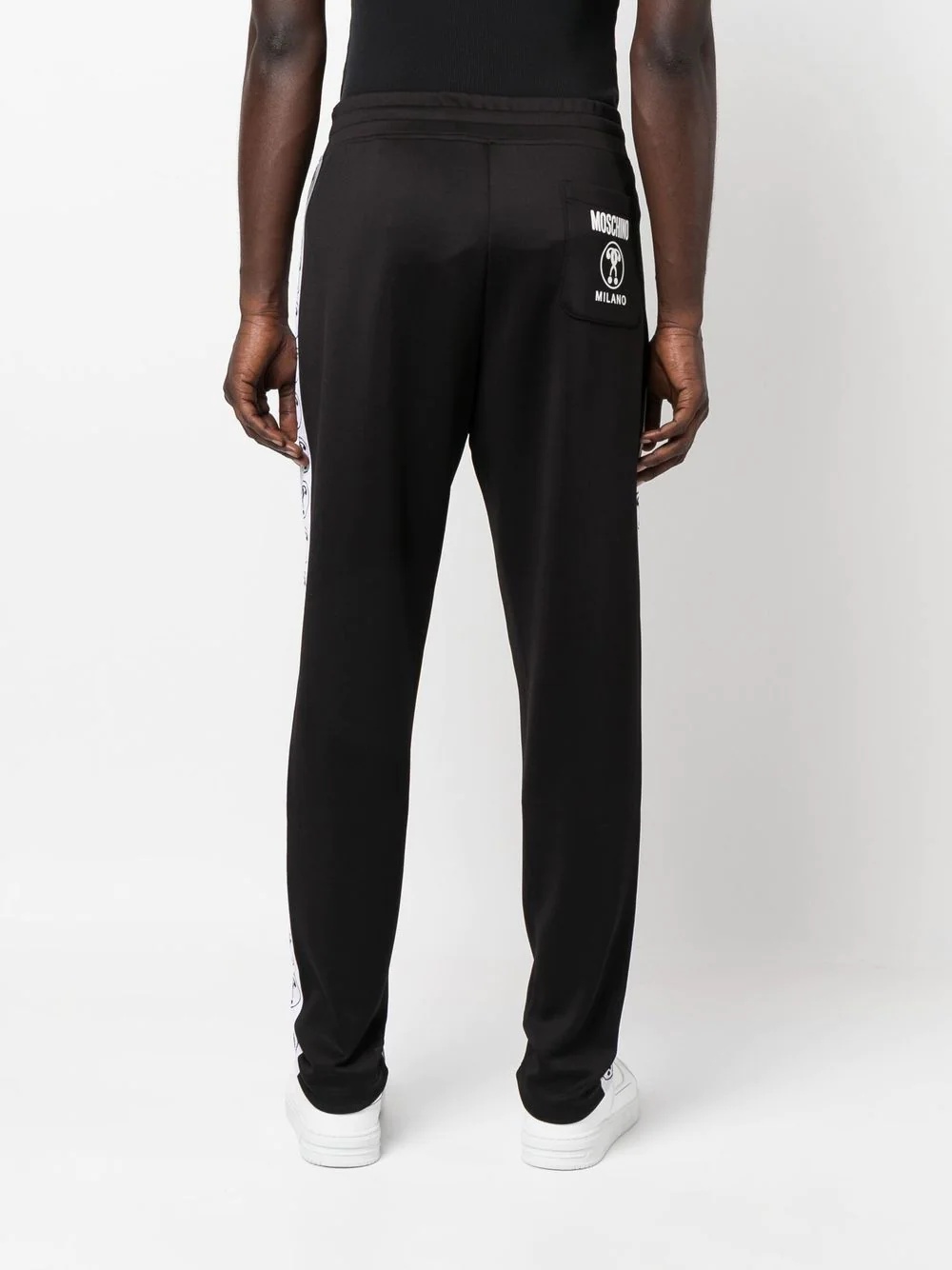 logo-print track pants - 4