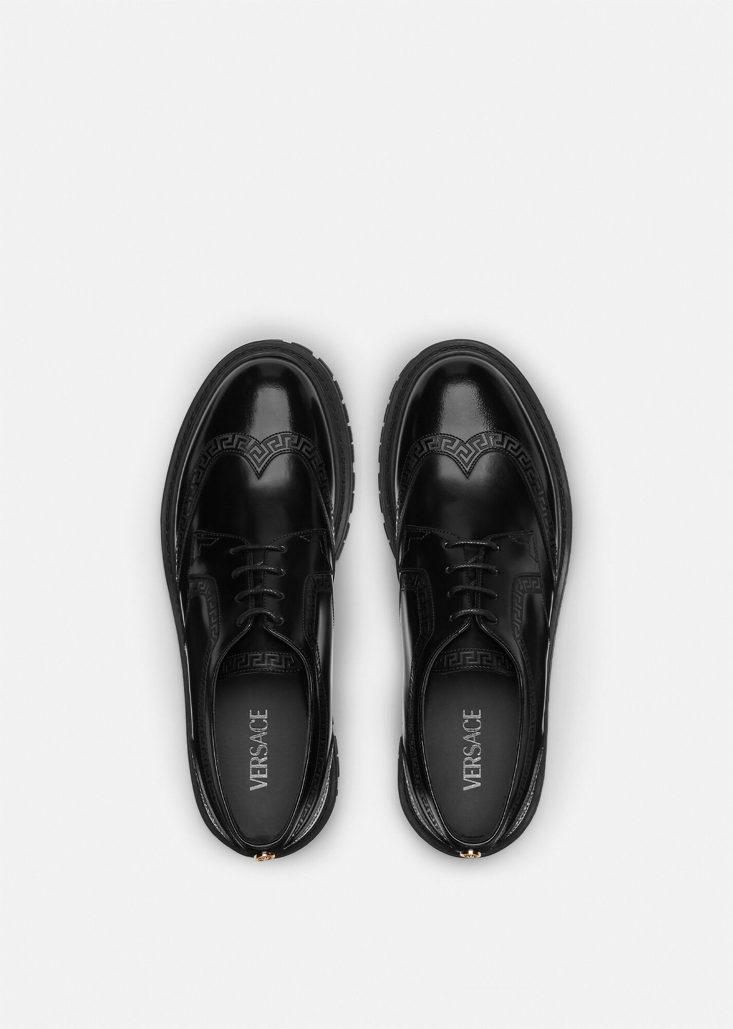 Greca Derby Shoes - 3