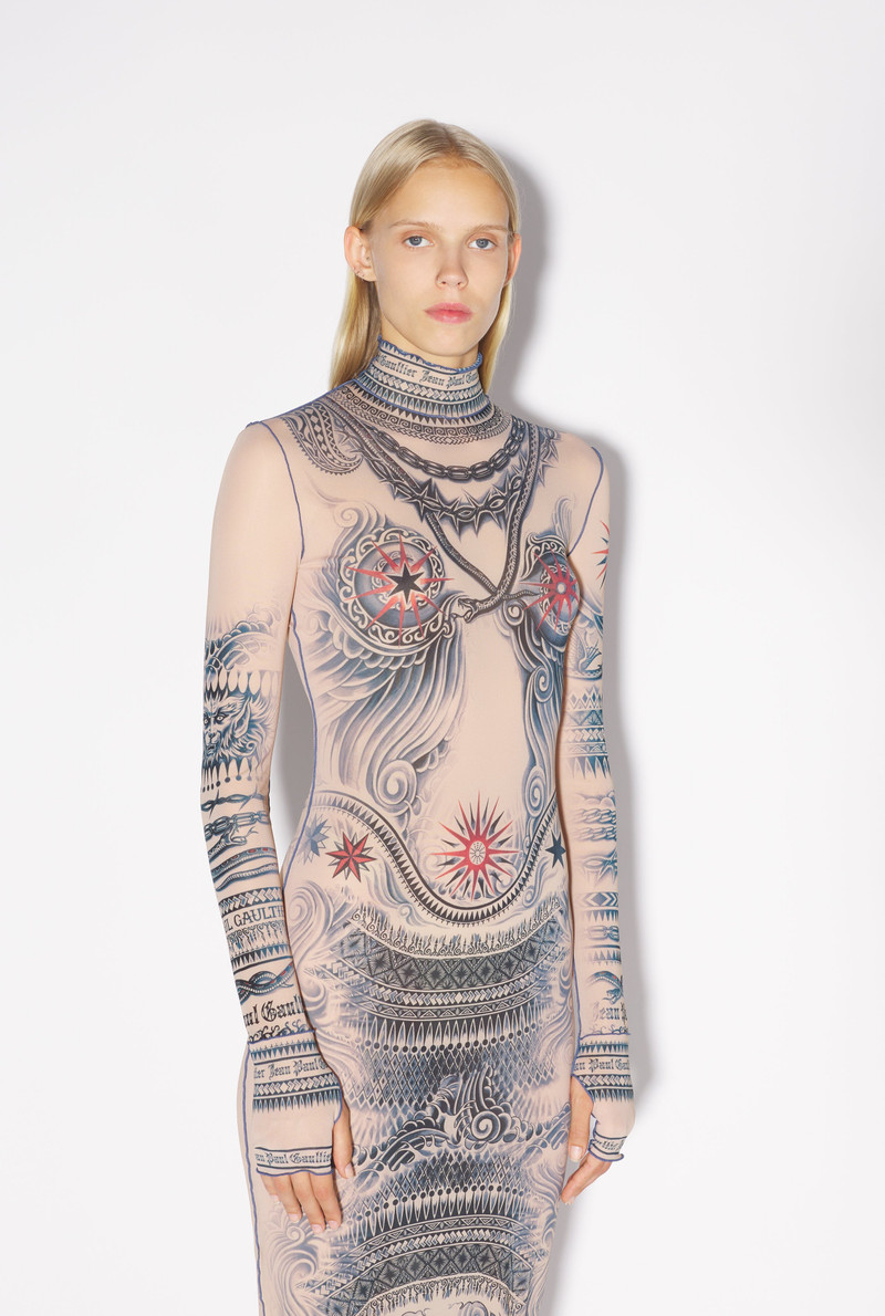 Jean Paul Gaultier THE SUN TATTOO DRESS outlook