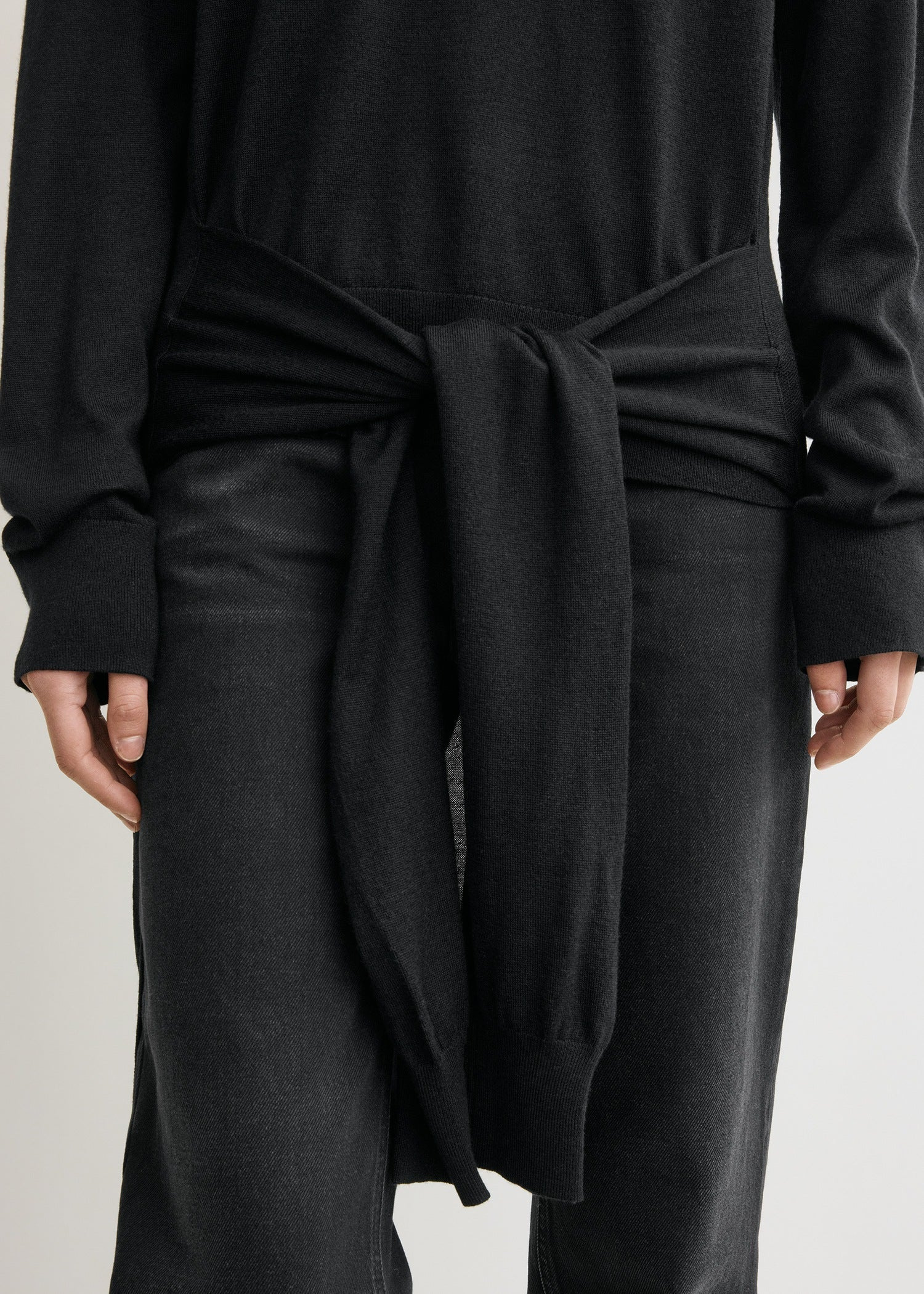 Double-sleeve turtleneck black - 6