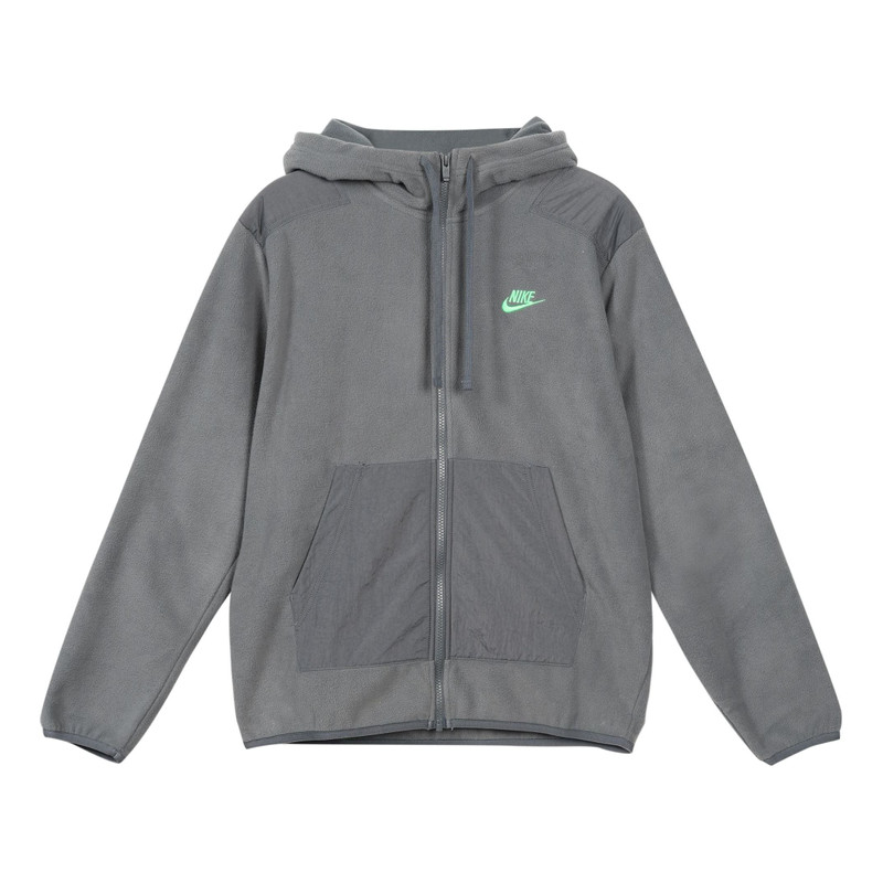 Nike NSW fleece hooded jacket 'Grey' DD4883-068 - 1