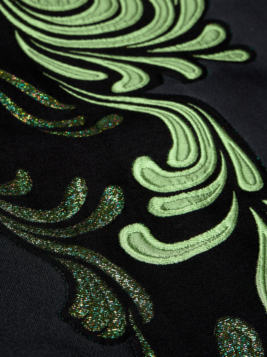JACQUARD BROCADE COAT - 7