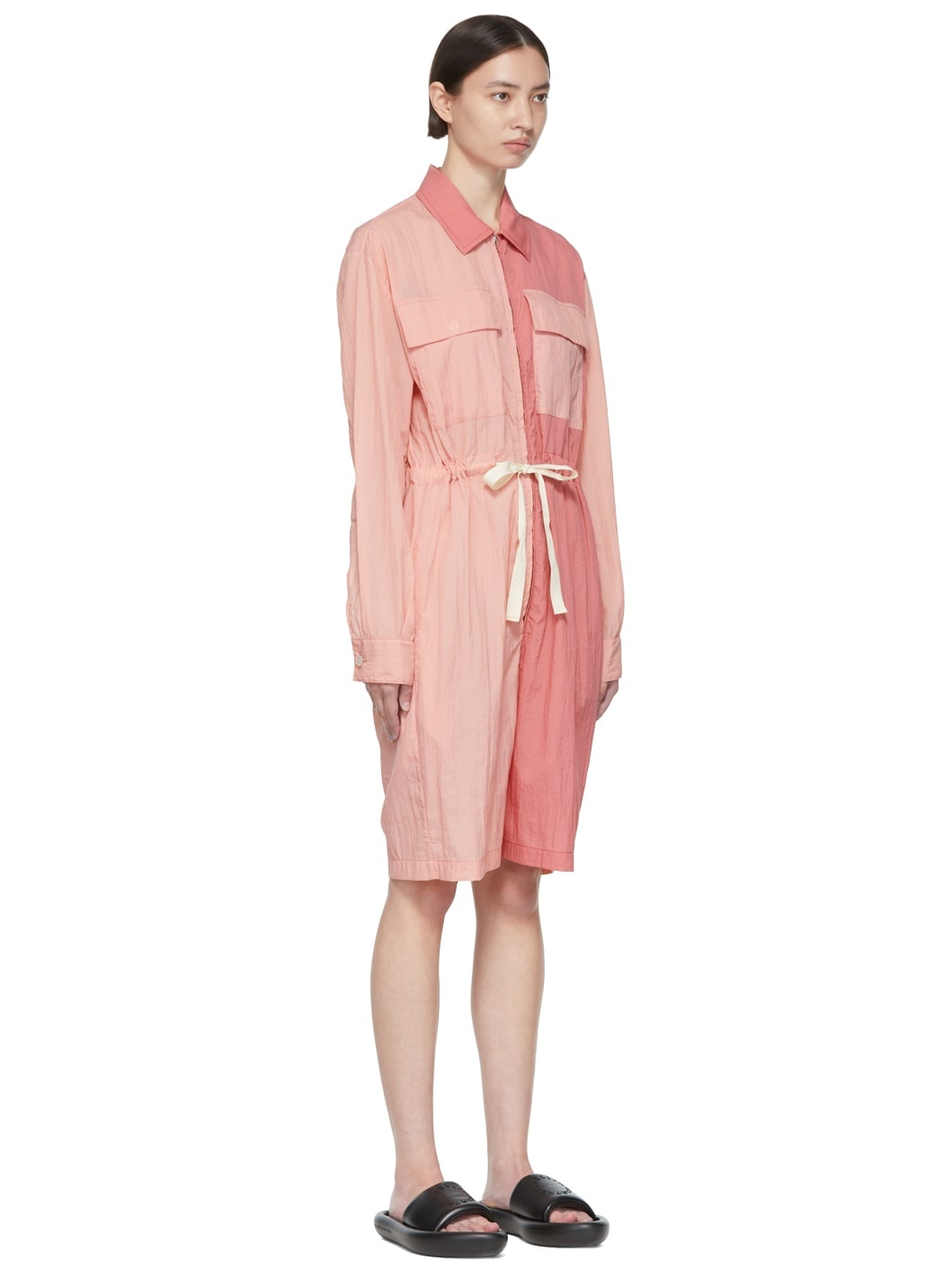 Pink Nylon Jumpsuit - 2