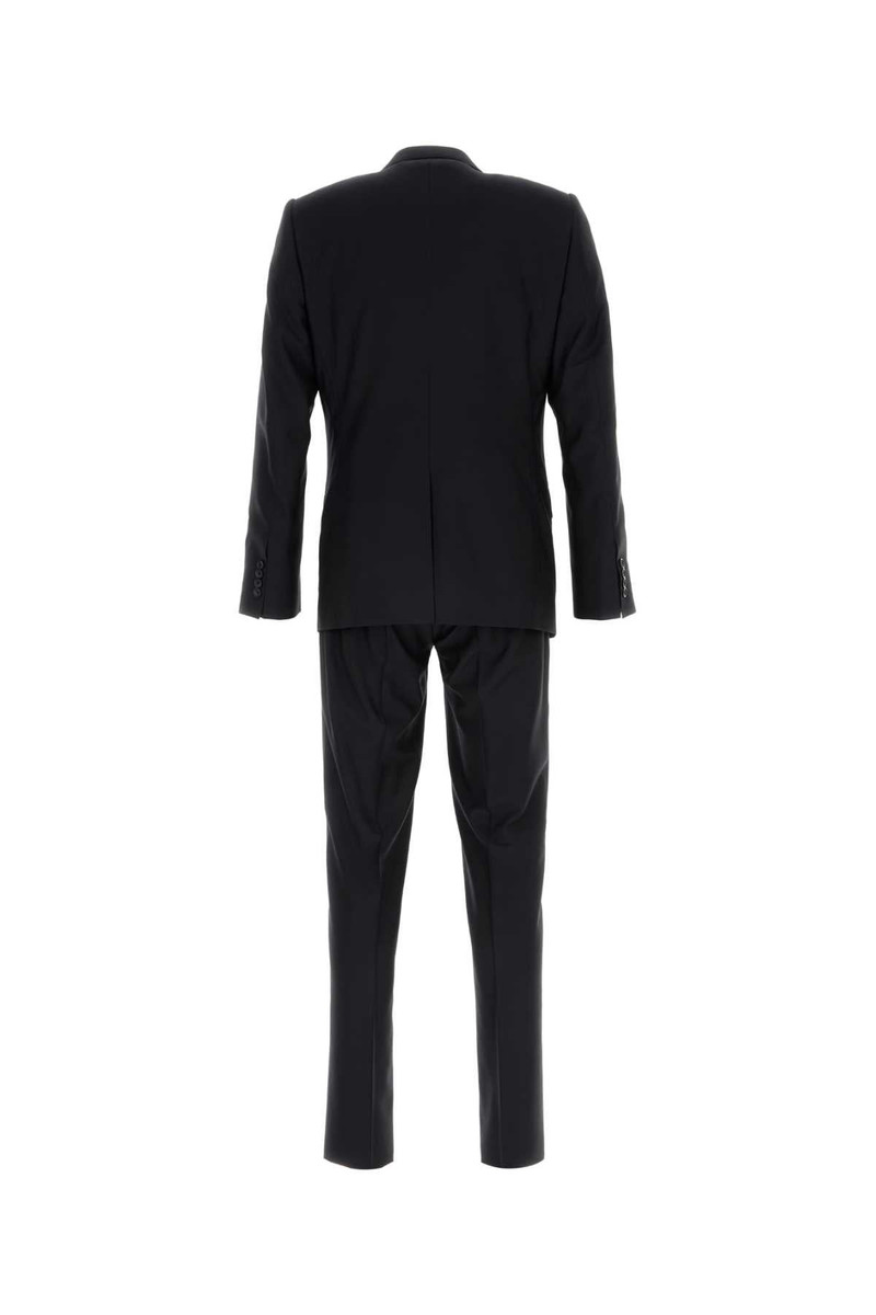 Dolce & Gabbana Dolce & Gabbana Men Midnight Blue Wool Blend Suit outlook