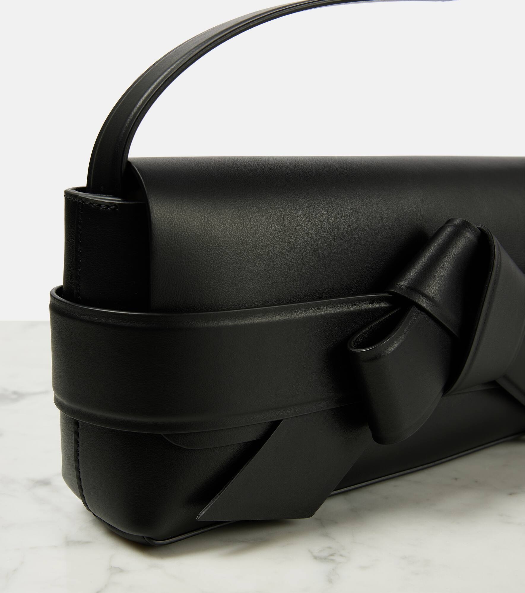 Musubi leather shoulder bag - 6