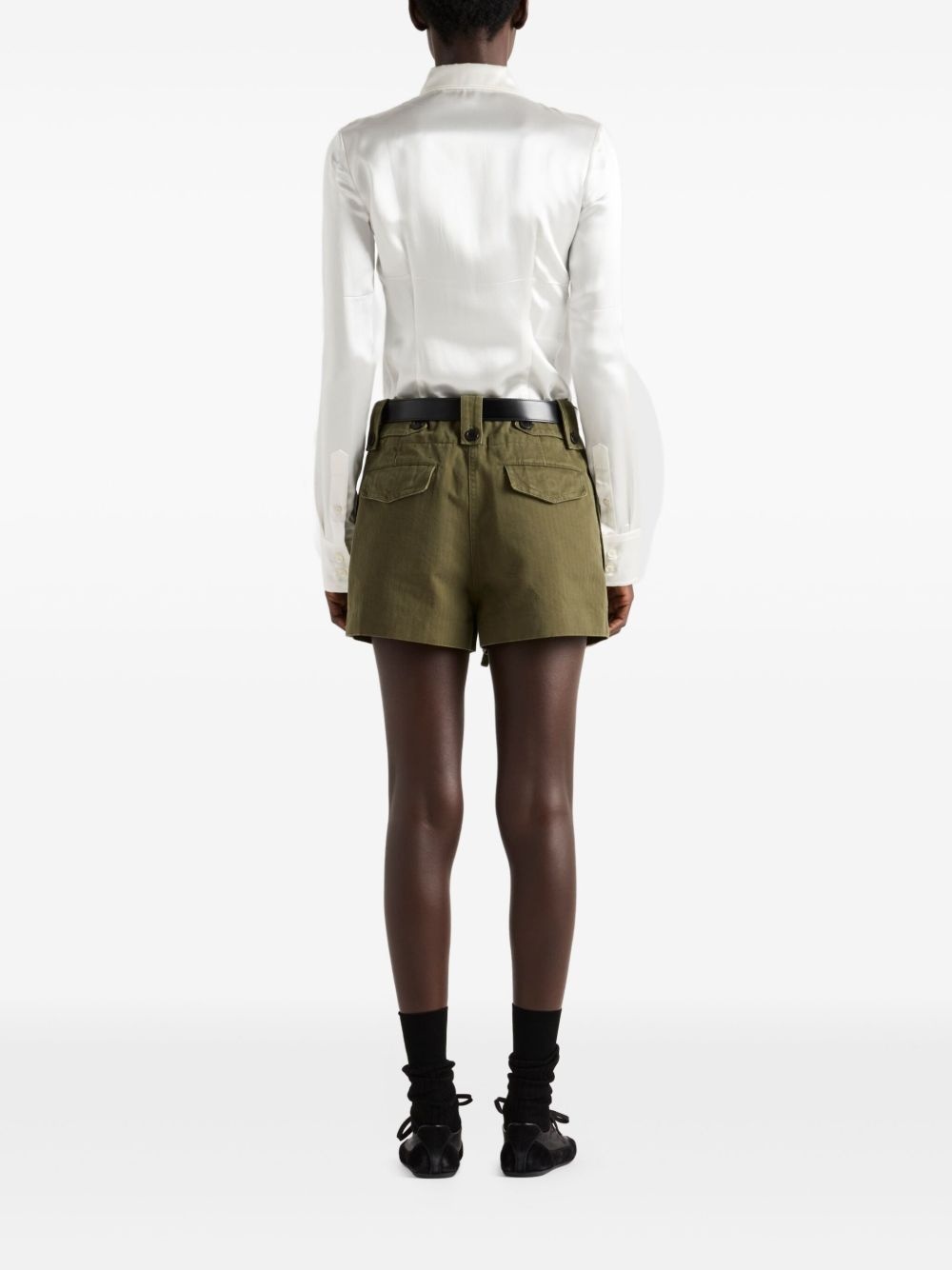 chevron shorts - 3