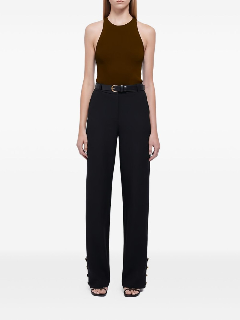 SIMKHAI Reza ribbed racerback tank top outlook