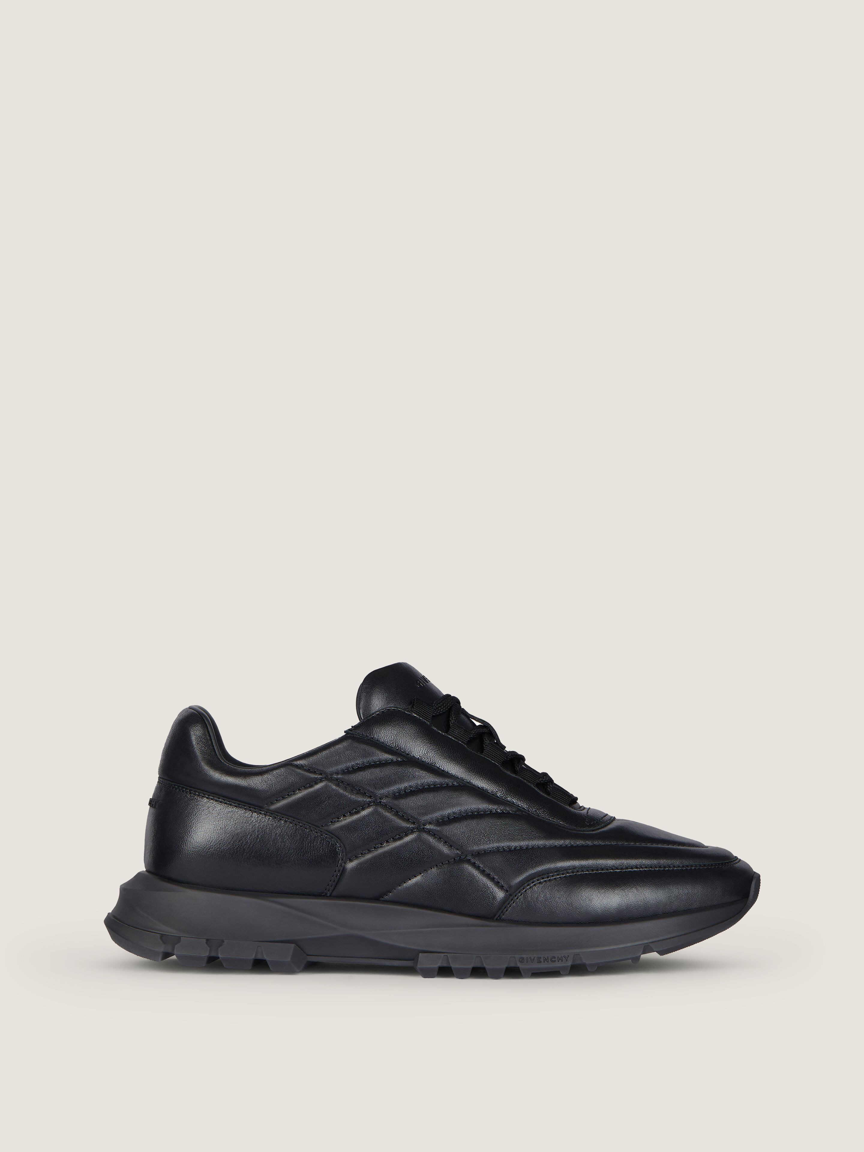 TRAINERS SNEAKERS IN SHINY PADDED LEATHER - 2