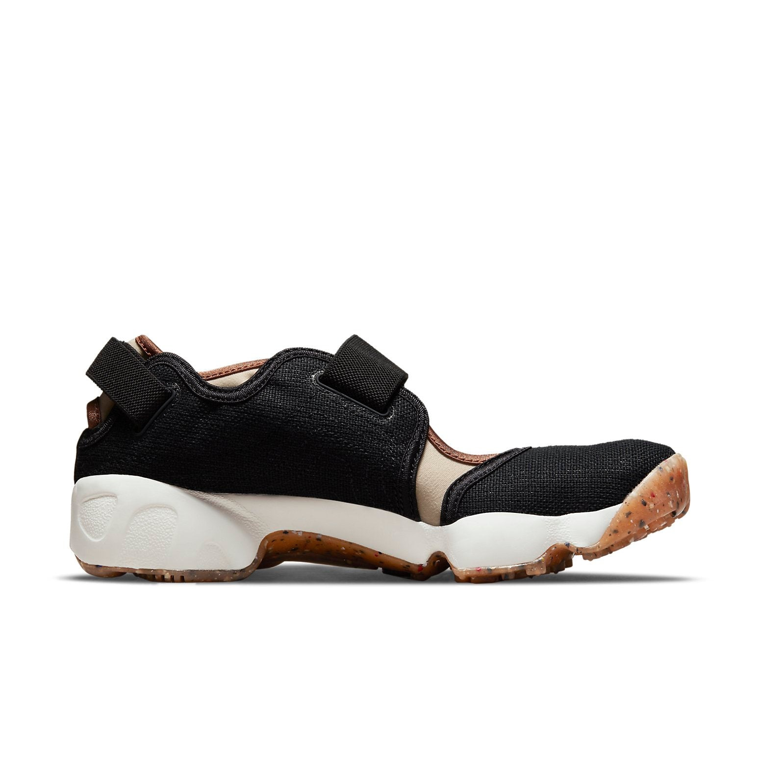 (WMNS) Nike Air Lift Shock Absorption Wear-Resistant Low Top Sports Black Sandals 'Black' DM6441-045 - 2