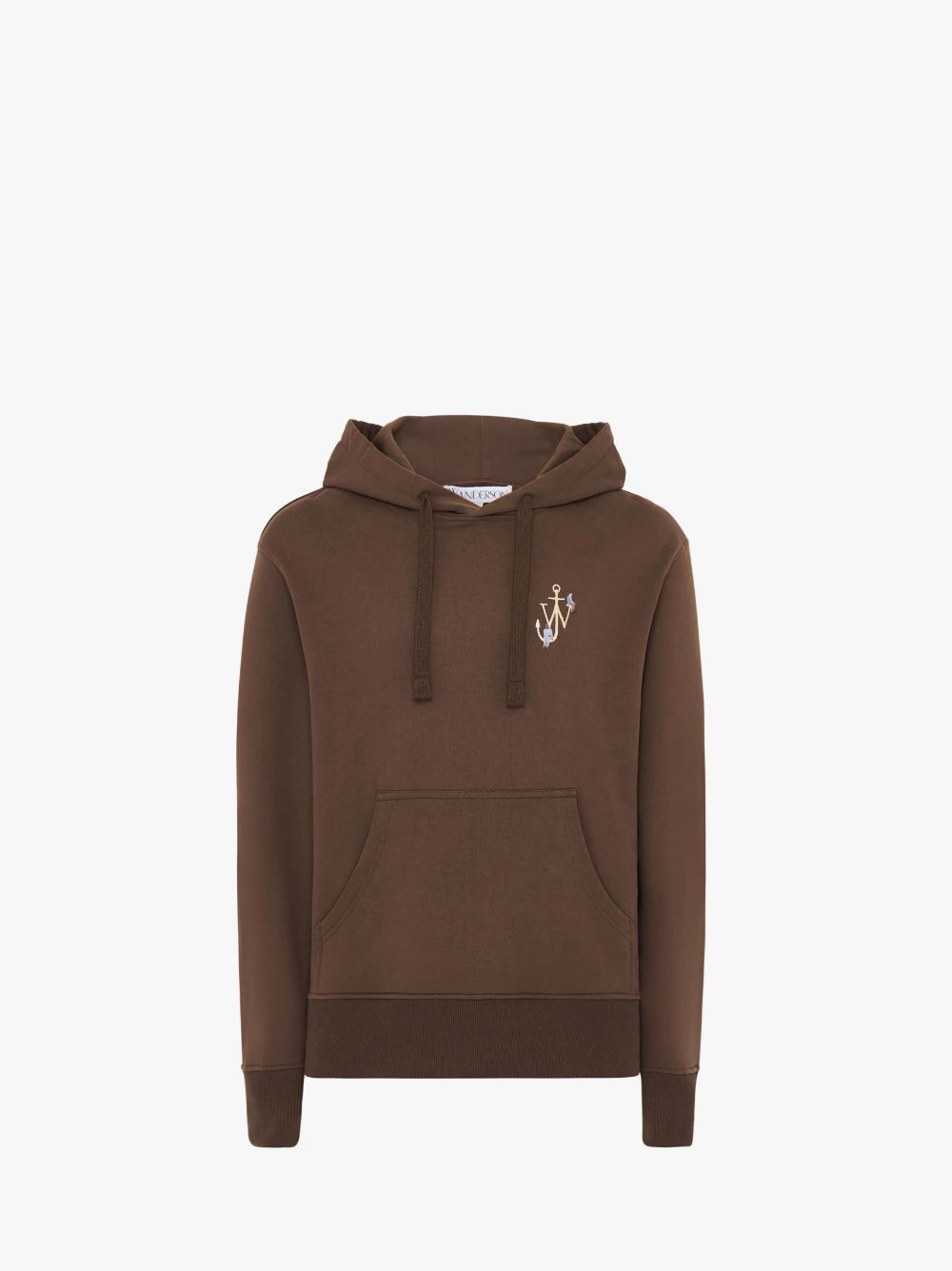 HOODIE WITH ANCHOR EMBROIDERY - 1