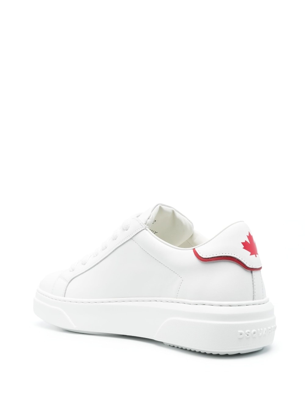 logo-print low-top sneakers - 3