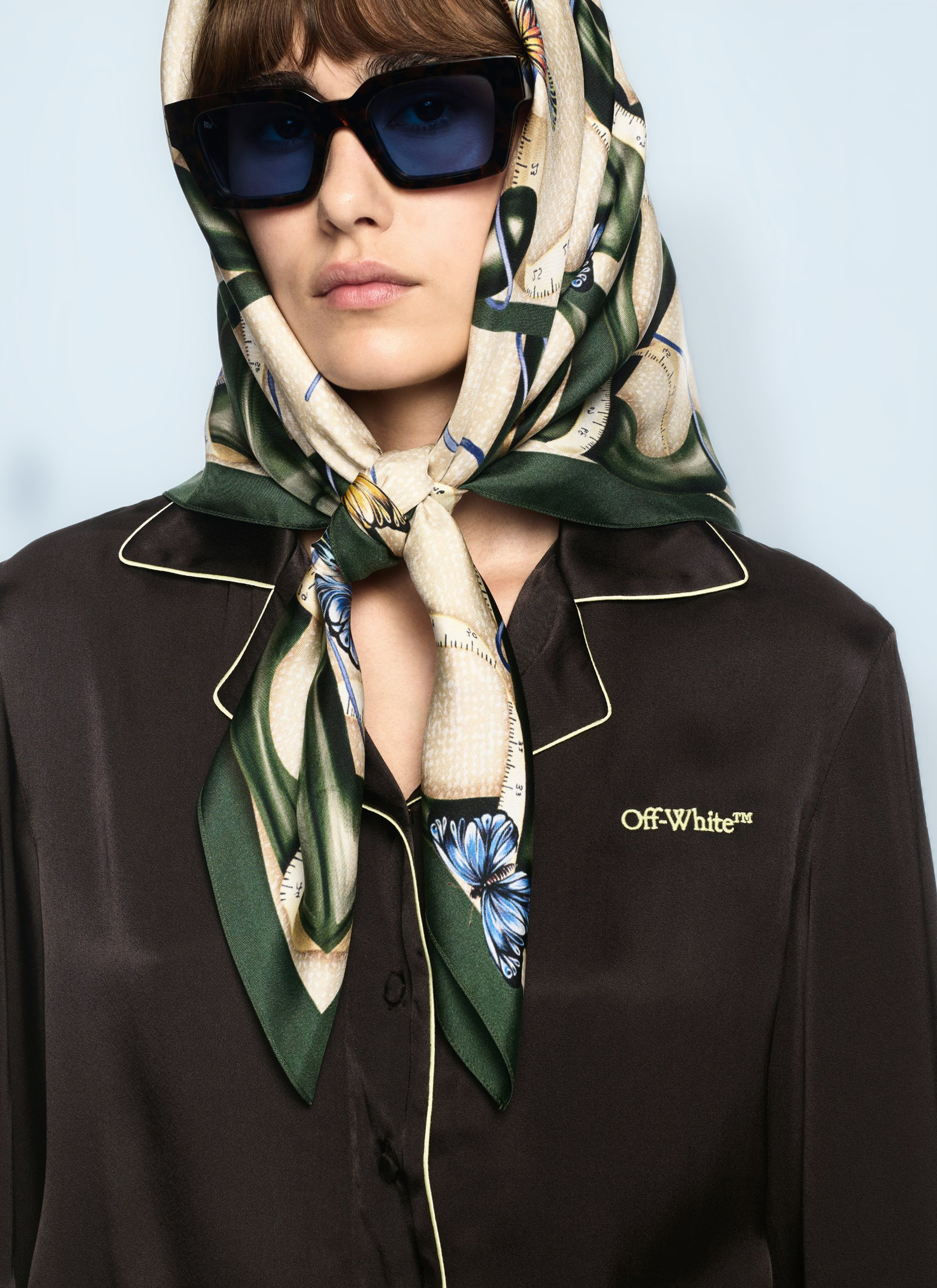 Off White Women Satin Shirt - 4