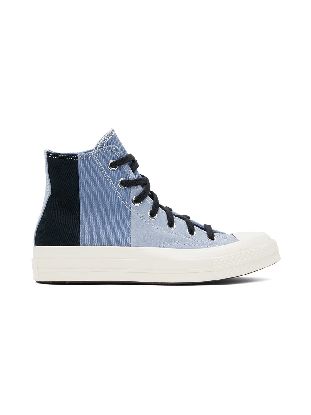 Converse Blue Navy Chuck 70 Patchwork Suede High Top Sneakers REVERSIBLE