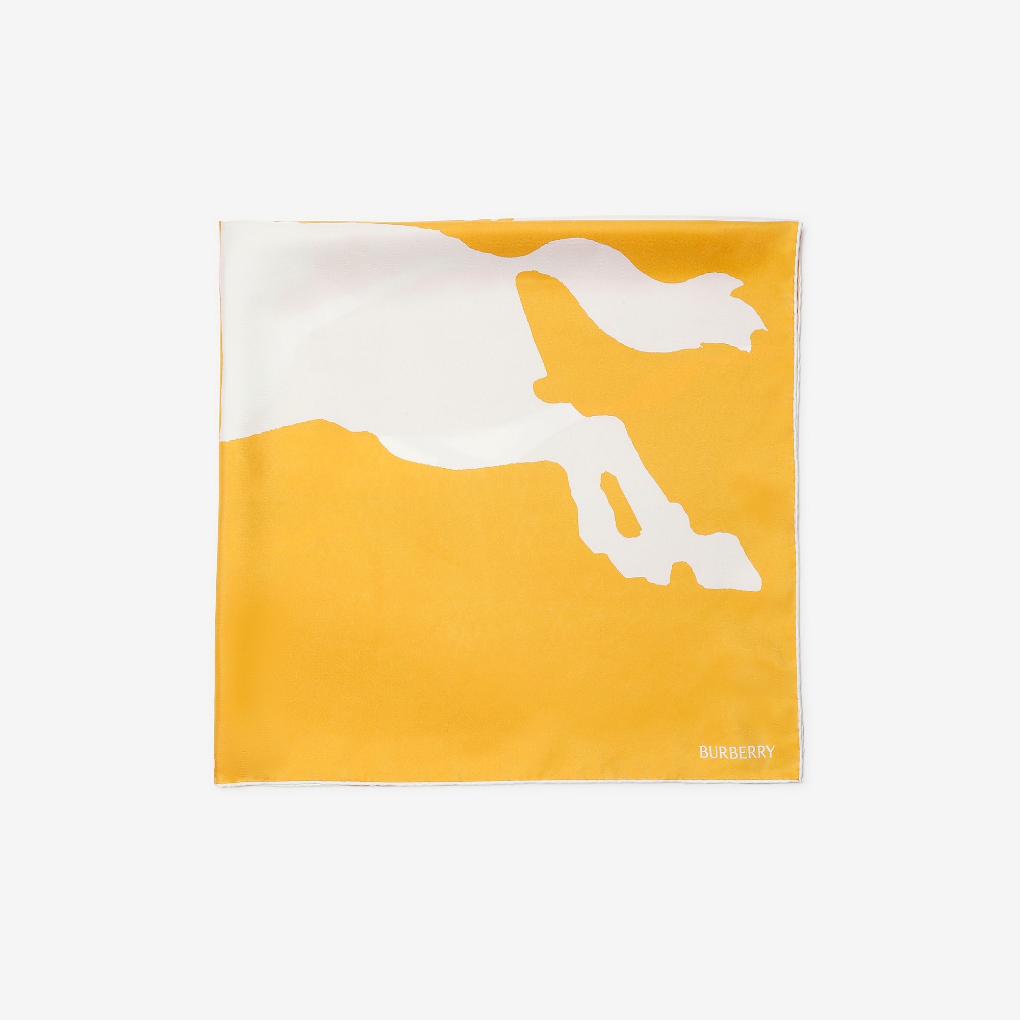 Split EKD Print Silk Square Scarf - 3