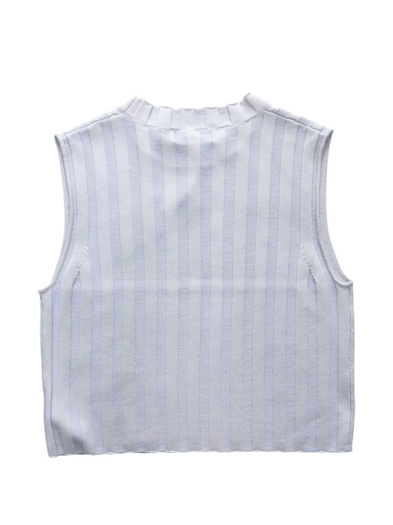ECKHAUS LATTA ribbed-knit top outlook