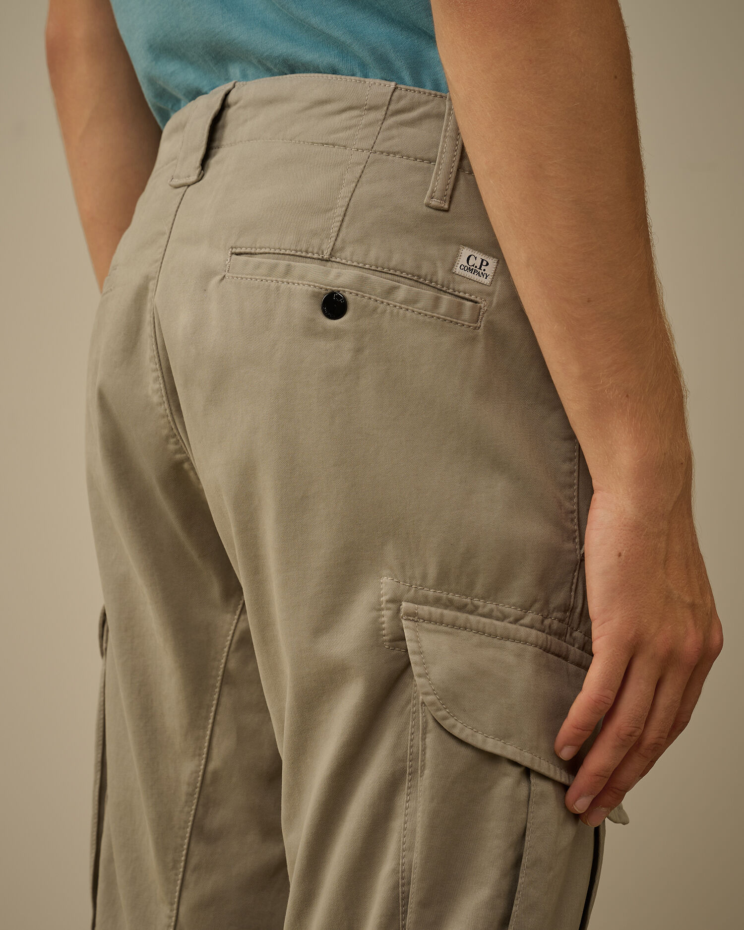 Stretch Sateen Ergonomic Cargo Pants - 6