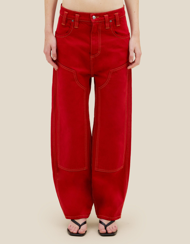 DOUBLE KNEE BAGGY JEAN 1