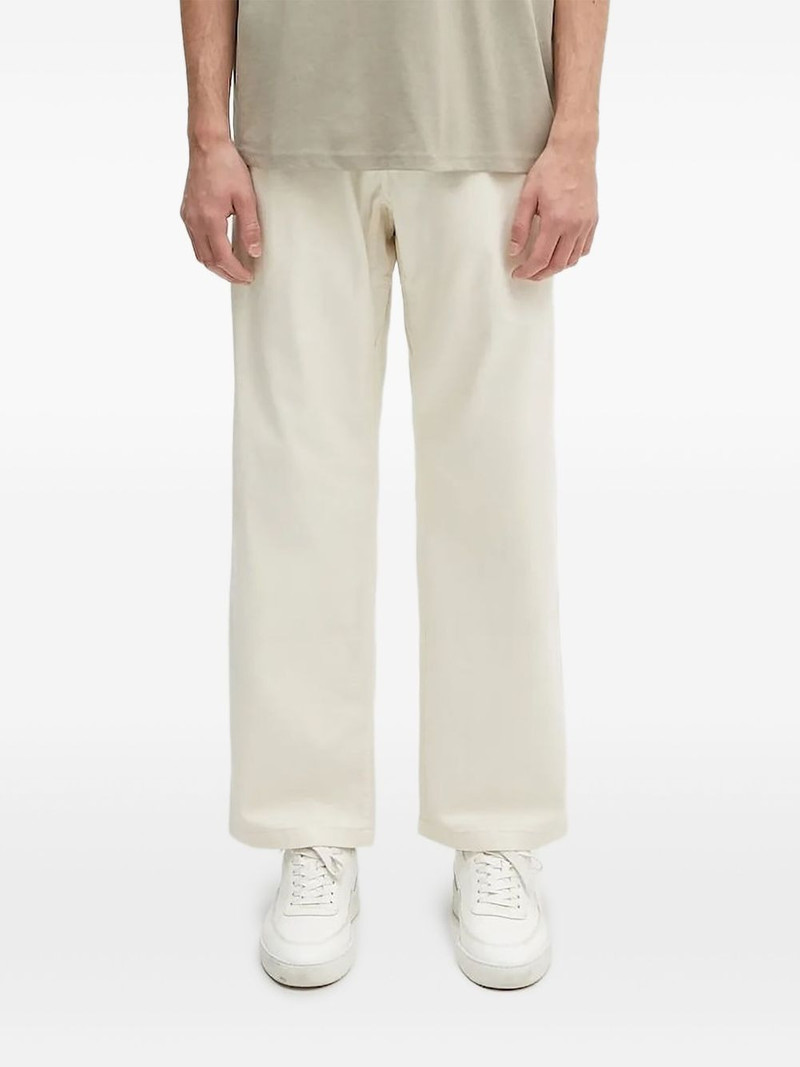 belted elasticated-waist trousers 1