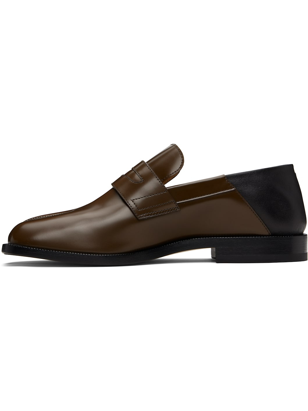 Brown Tabi Babouche Loafers - 3