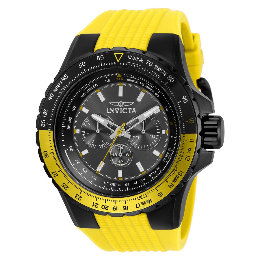 Invicta - Invicta Aviator Quartz Black Dial Men's Watch 33038 - 1
