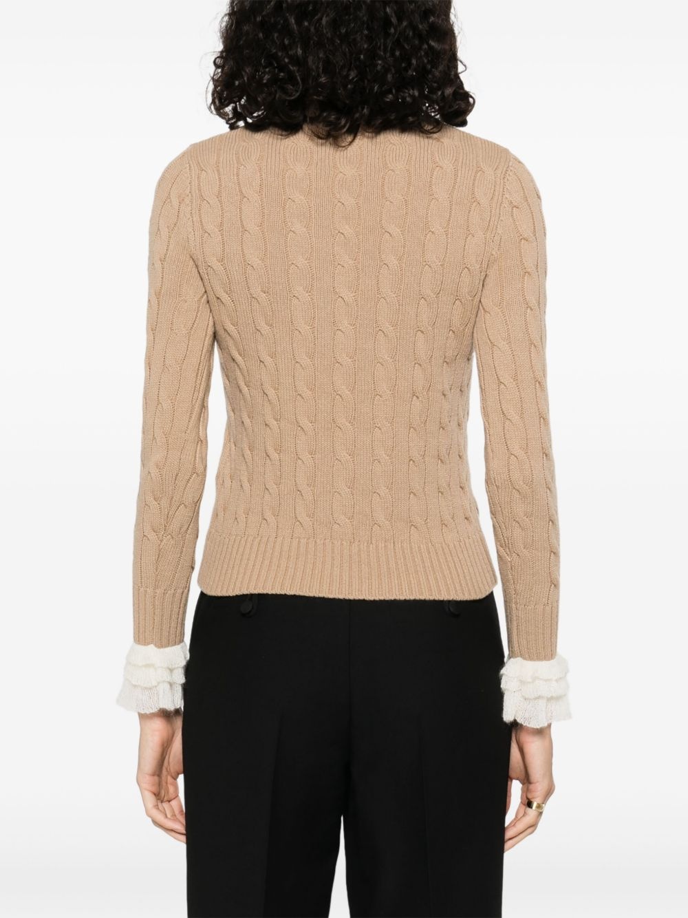 cable-knit sweater - 4