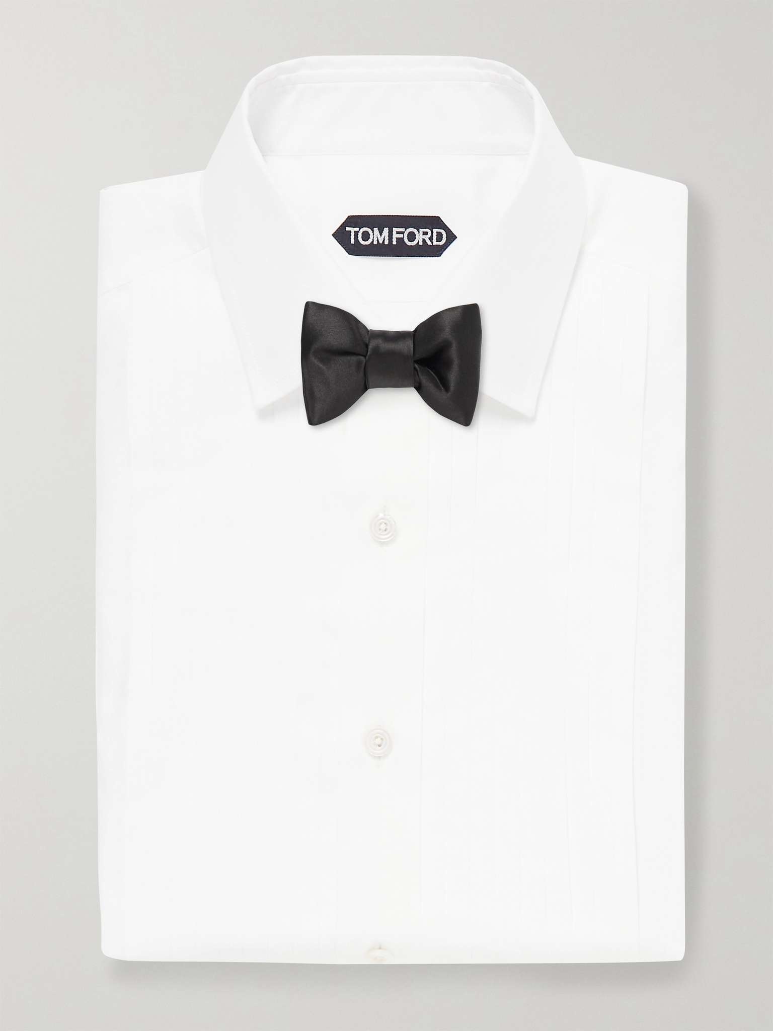 Bib-Front Cotton Tuxedo Shirt - 5