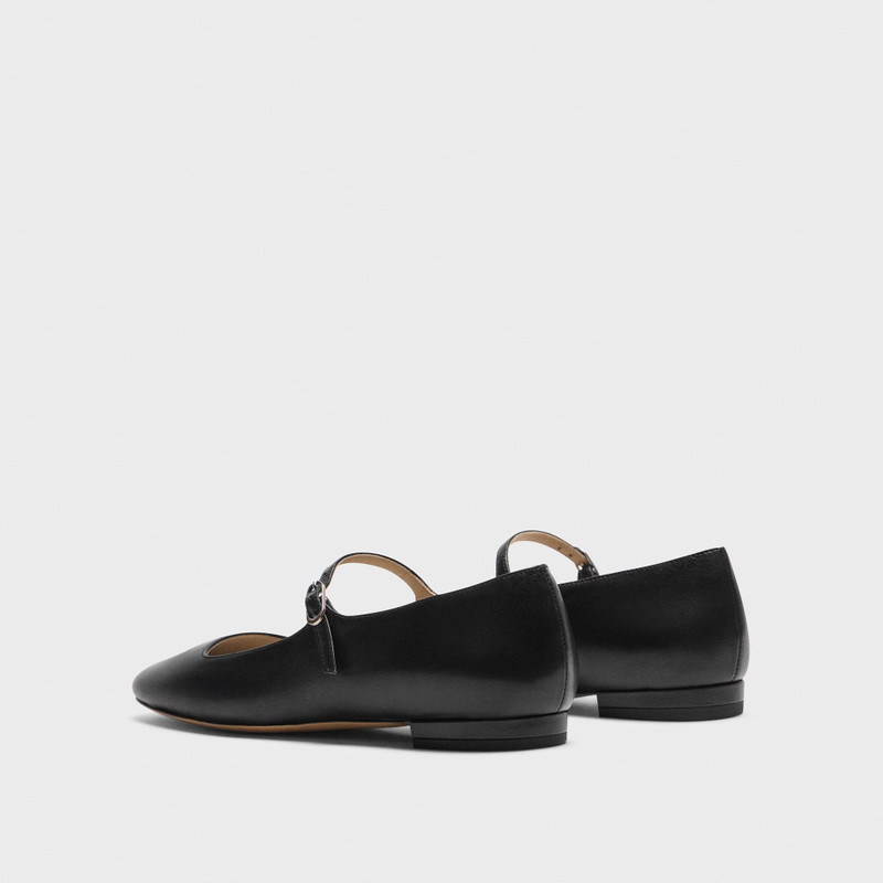 Mary Jane Ballerina Flat in Leather 3