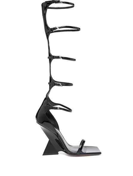 Patent leather sandals - 1