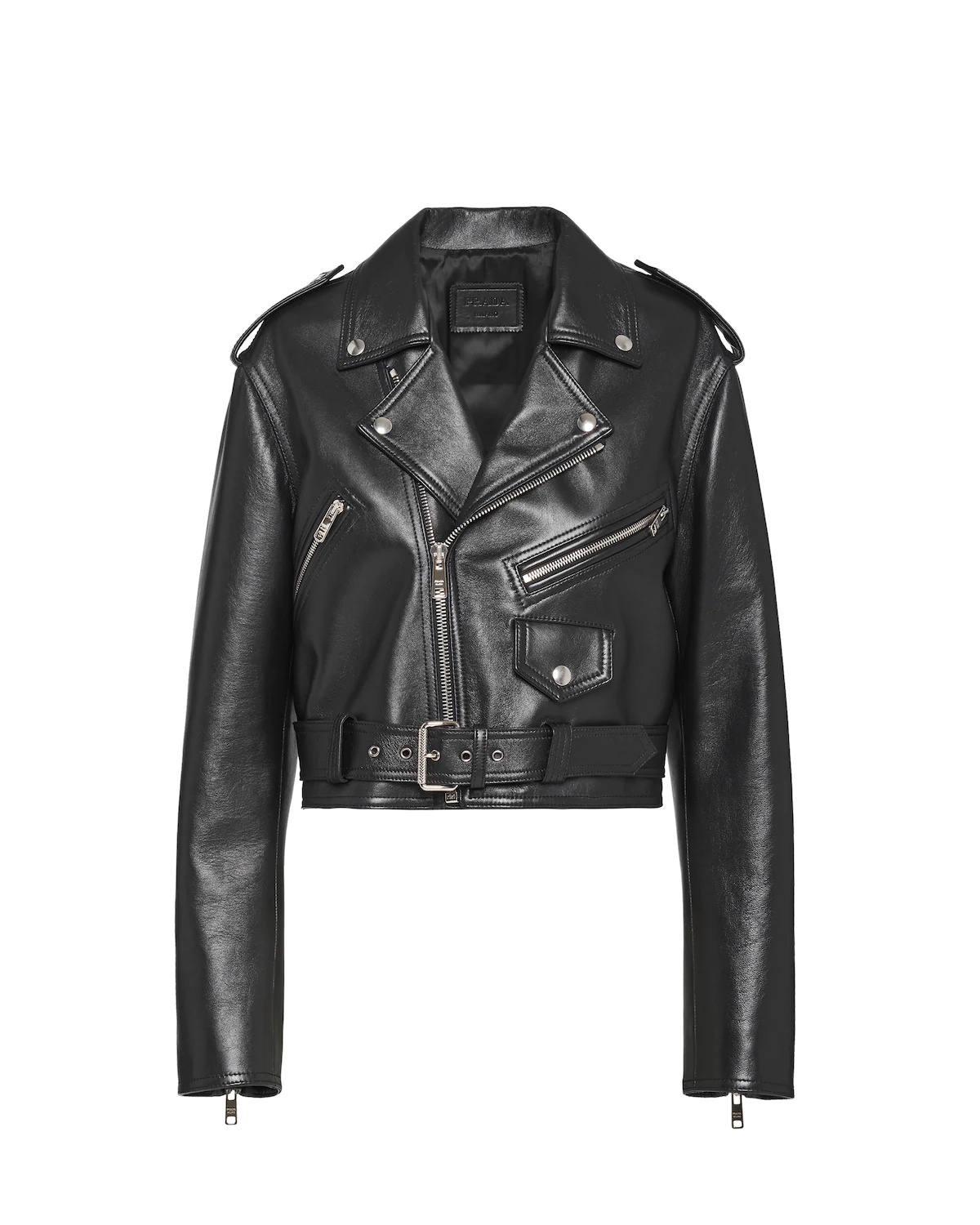 Nappa leather biker jacket - 1