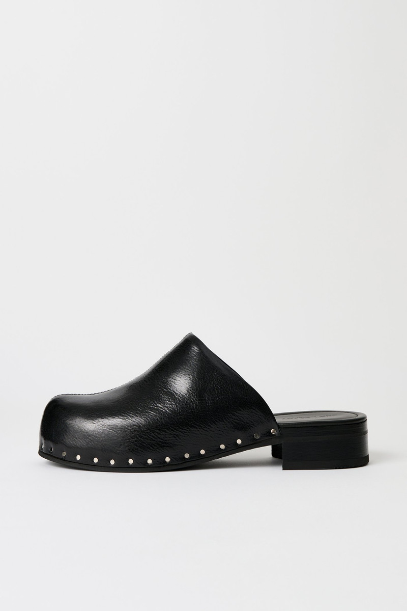 Naoto Clog Black Supple Cow Hide 1