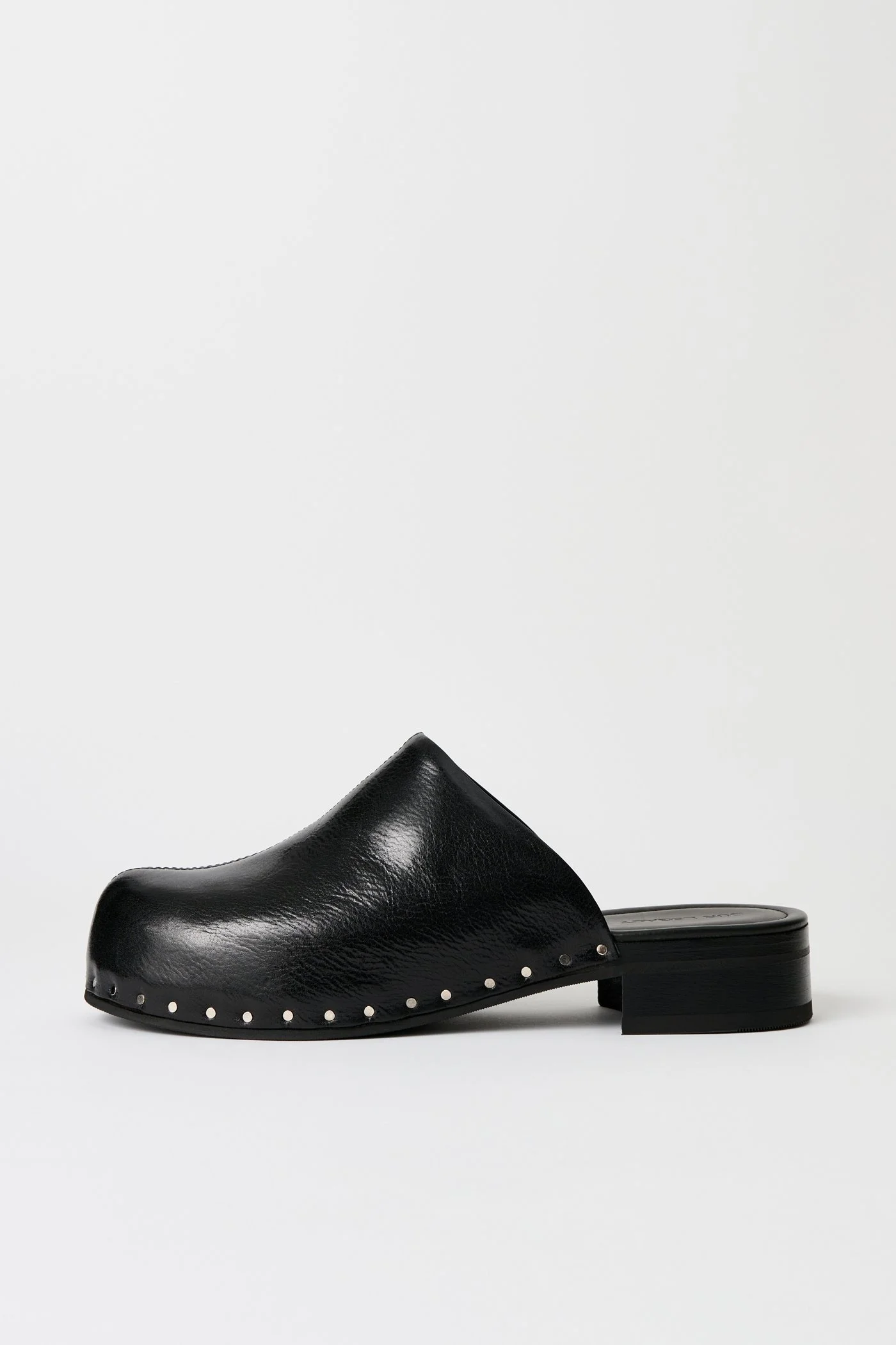 Naoto Clog Black Supple Cow Hide - 1