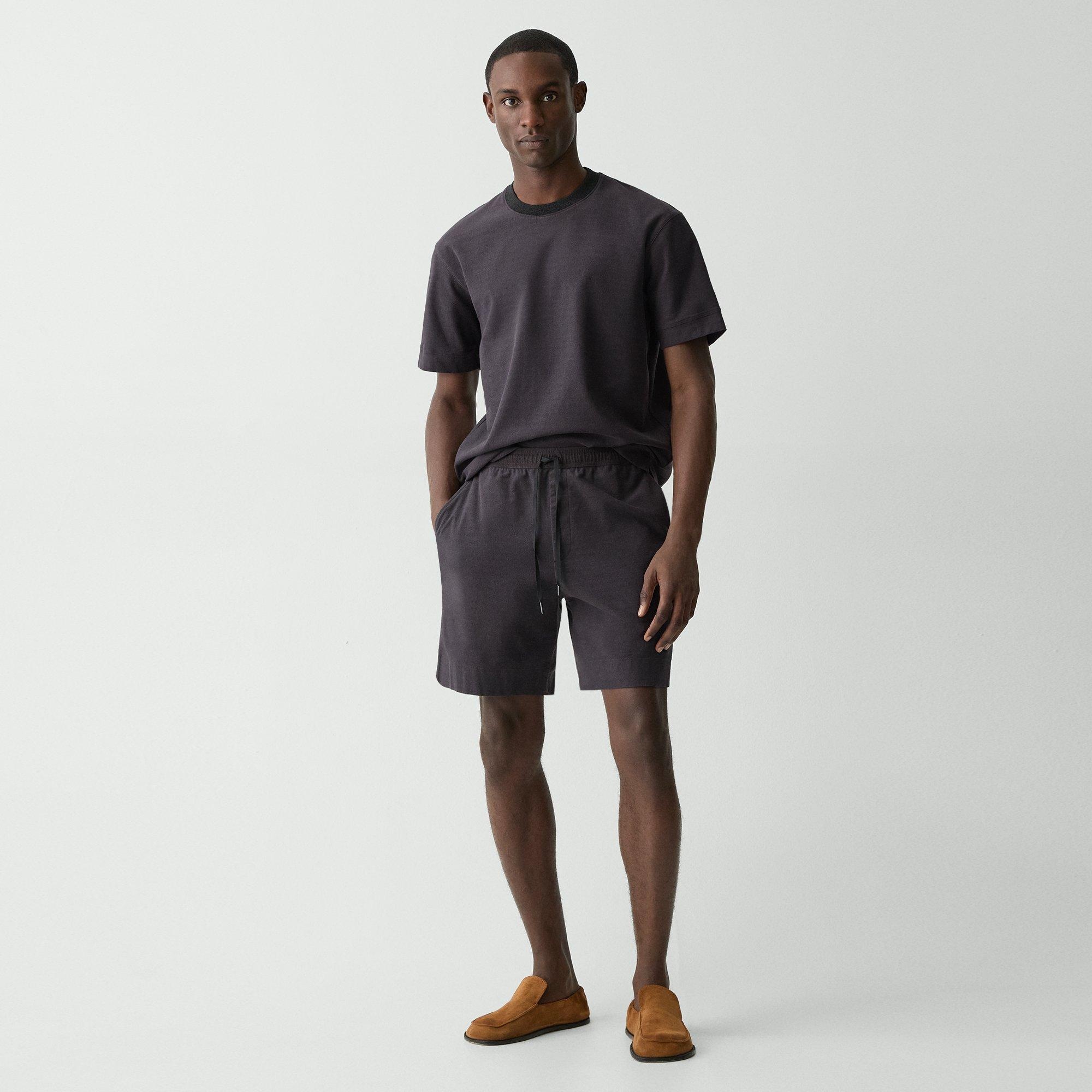 Drawstring Short in Terry Cotton - 2