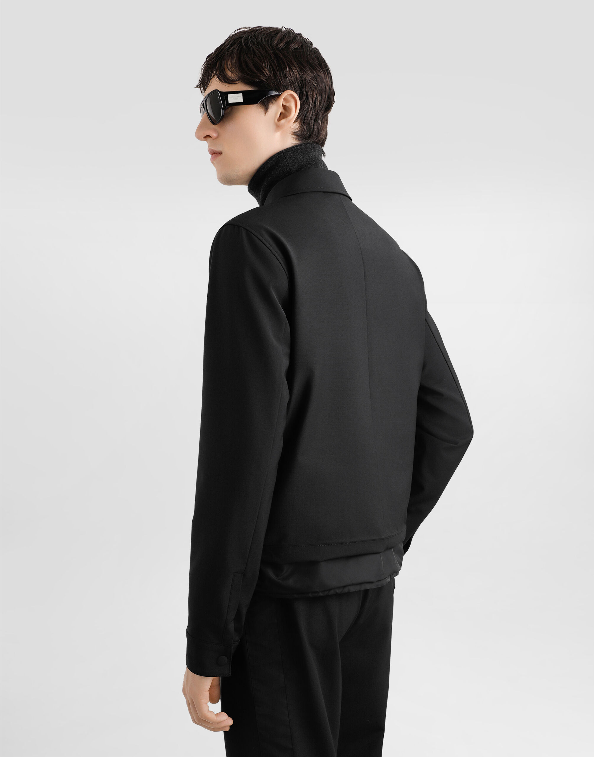 Wool canvas jacket - 6