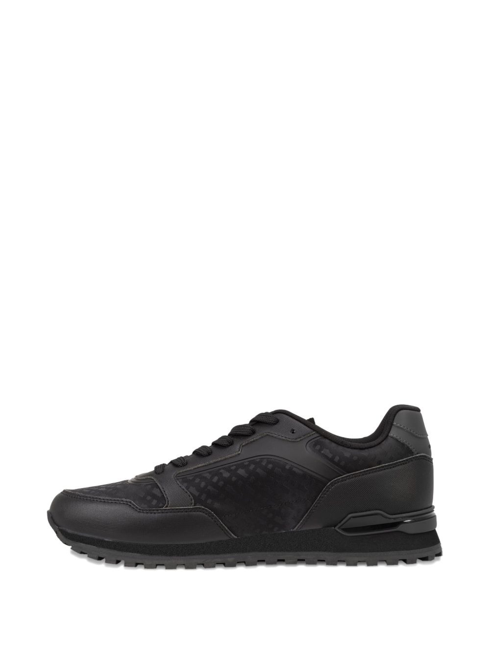 patterned lace-up sneakers - 2