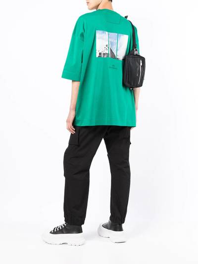 JUUN.J graphic-print oversized-fit T-shirt outlook