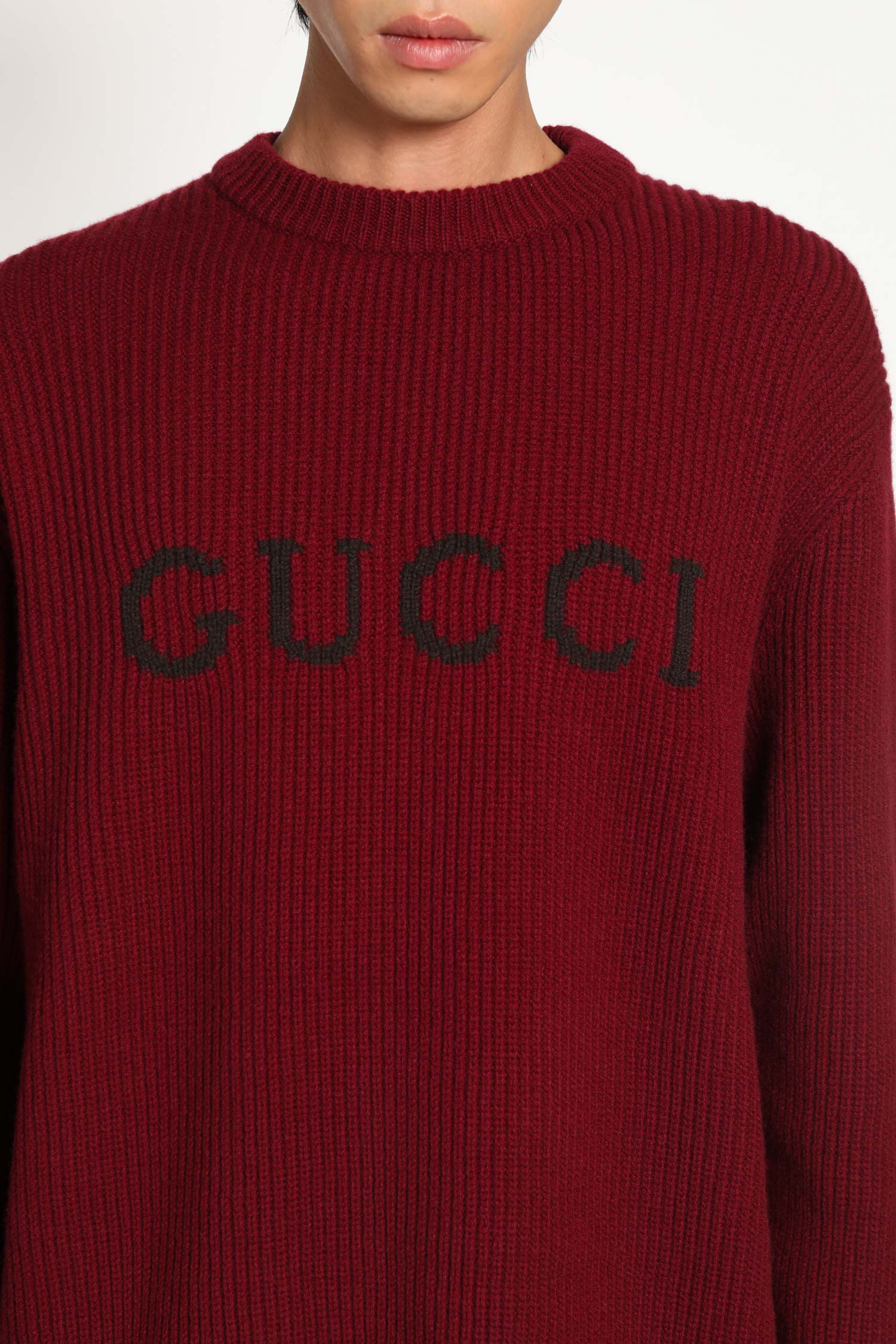 Wool Cashmere Logo Sweater - 4