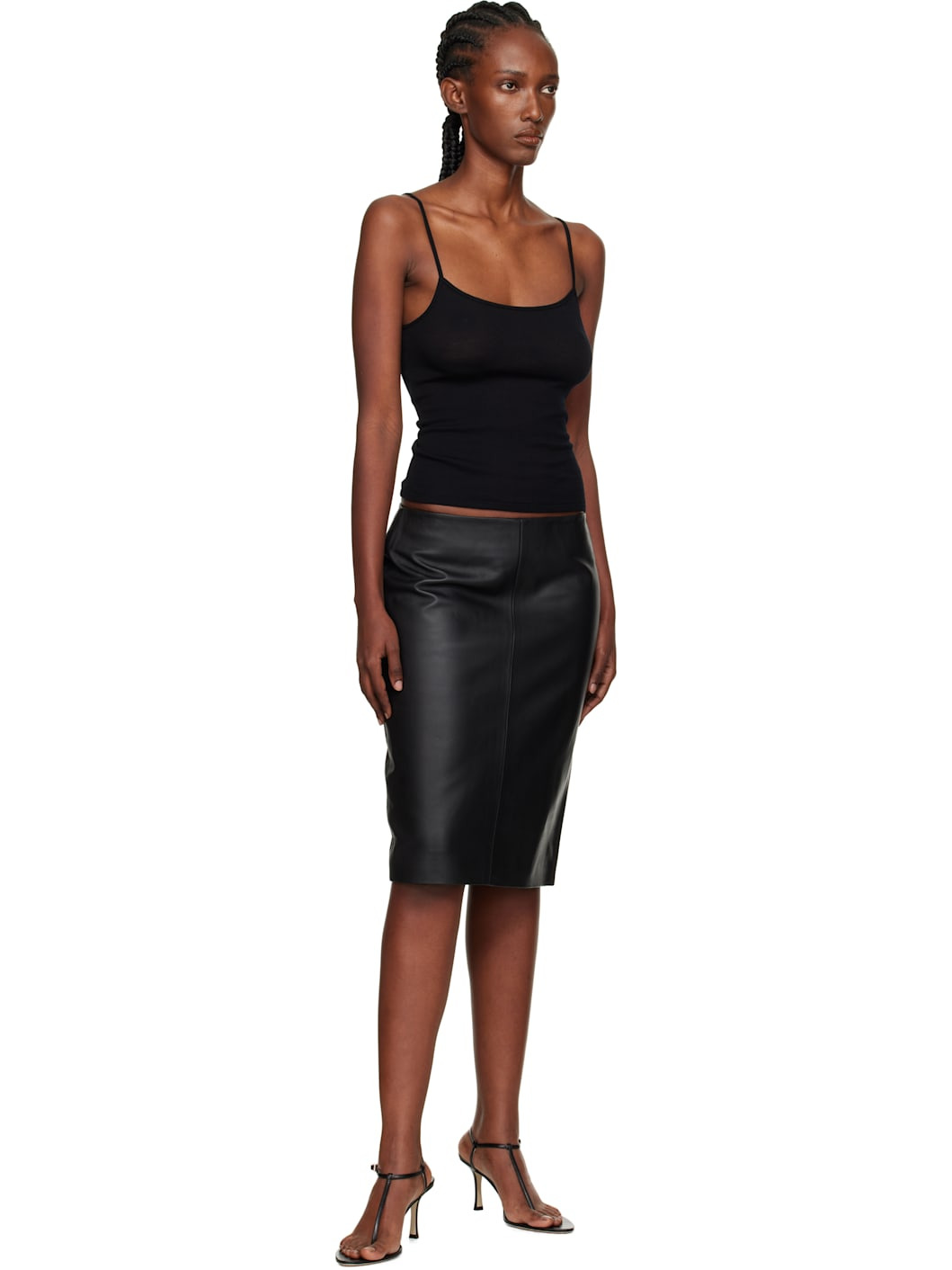 Black Wool Baby Camisole - 4