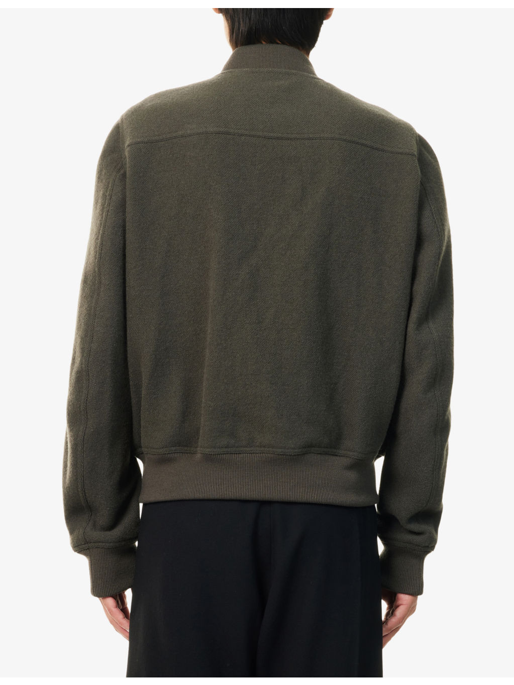 Bauhaus Flight Wool Bomber Jacket - 4