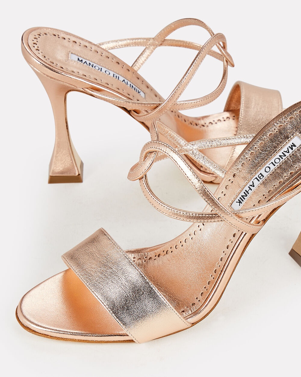 Golvona 105 Metallic Leather Mules - 4