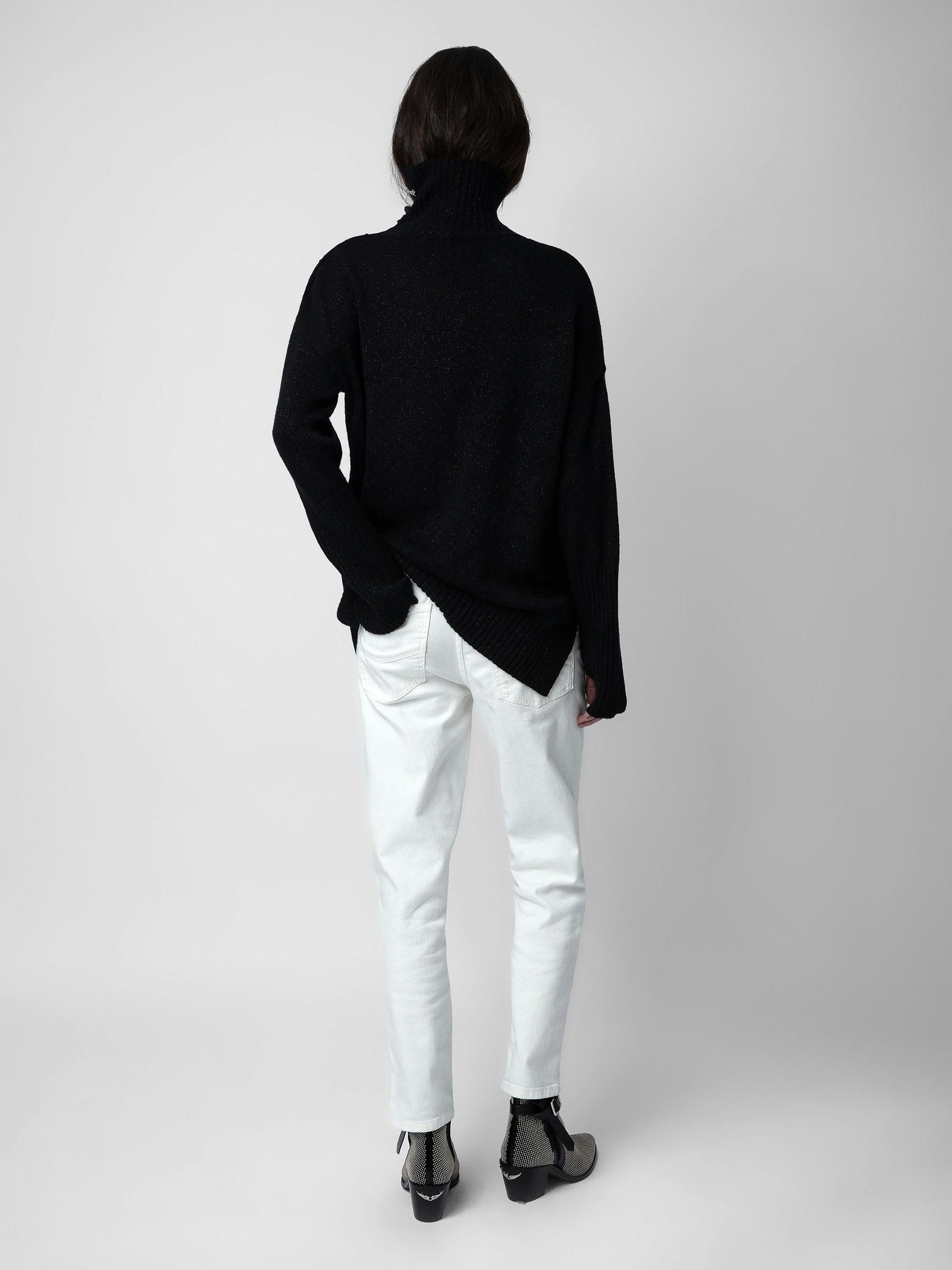 Alma Jeweled Sweater - 3