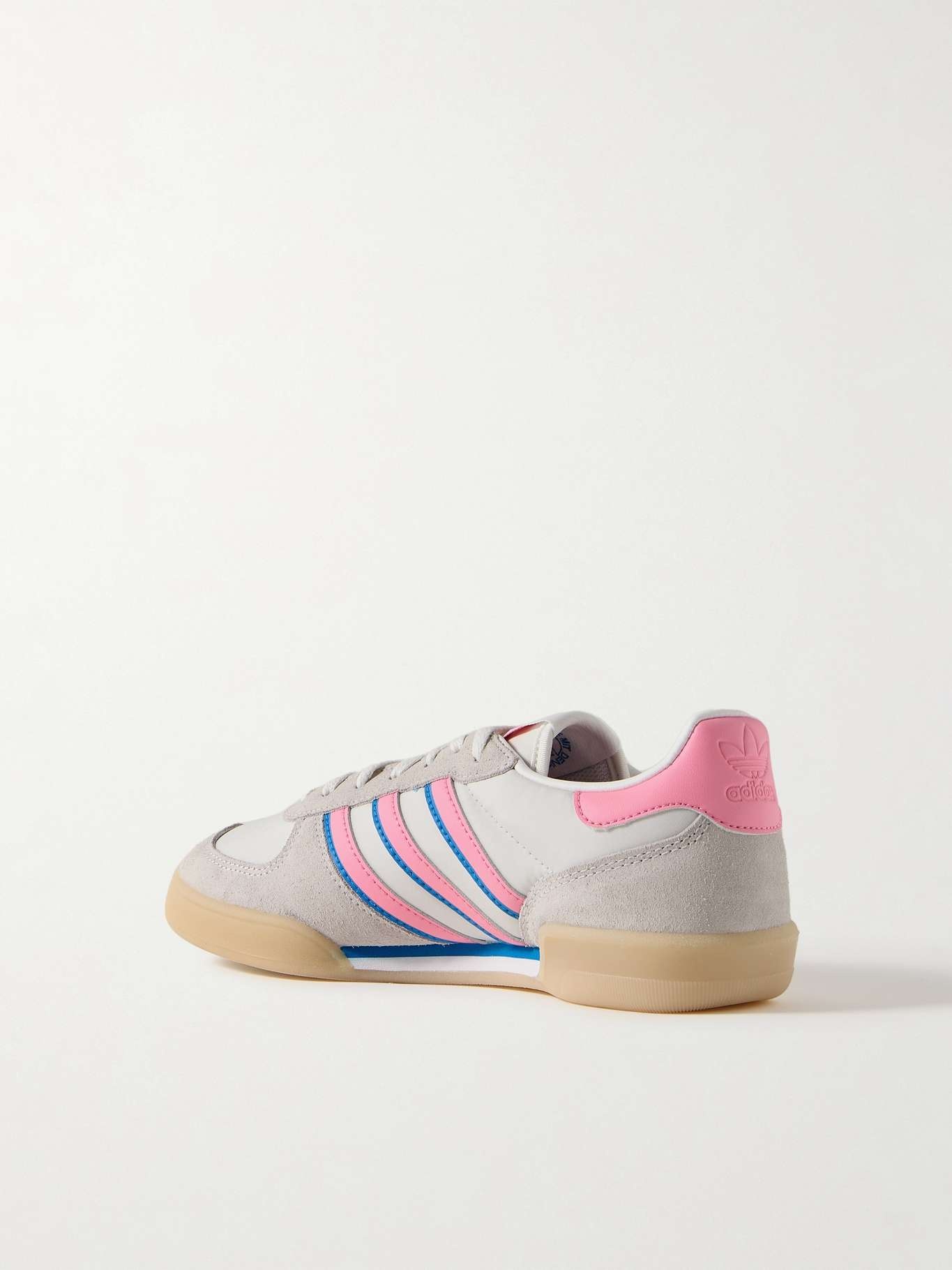 Squash Indoor suede and leather-trimmed mesh sneakers - 3