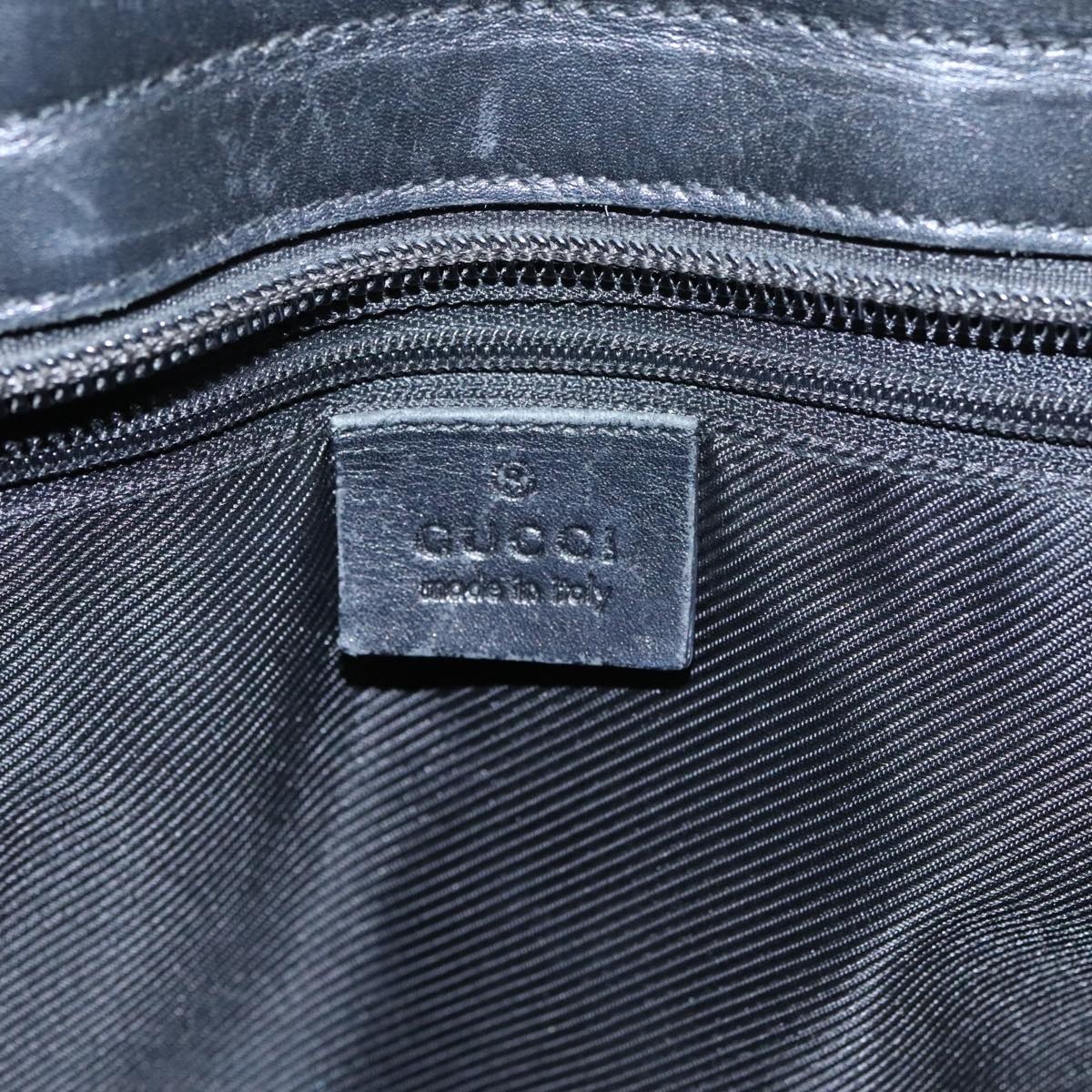 GUCCI GG Canvas Hand Bag Black - 14